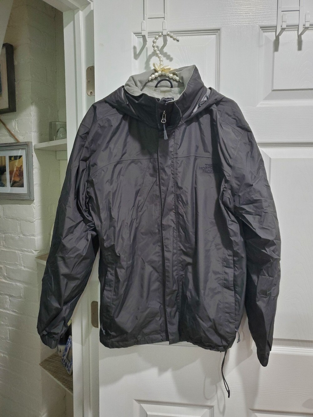 The North Face Men's Charcoal Hooded Jacket